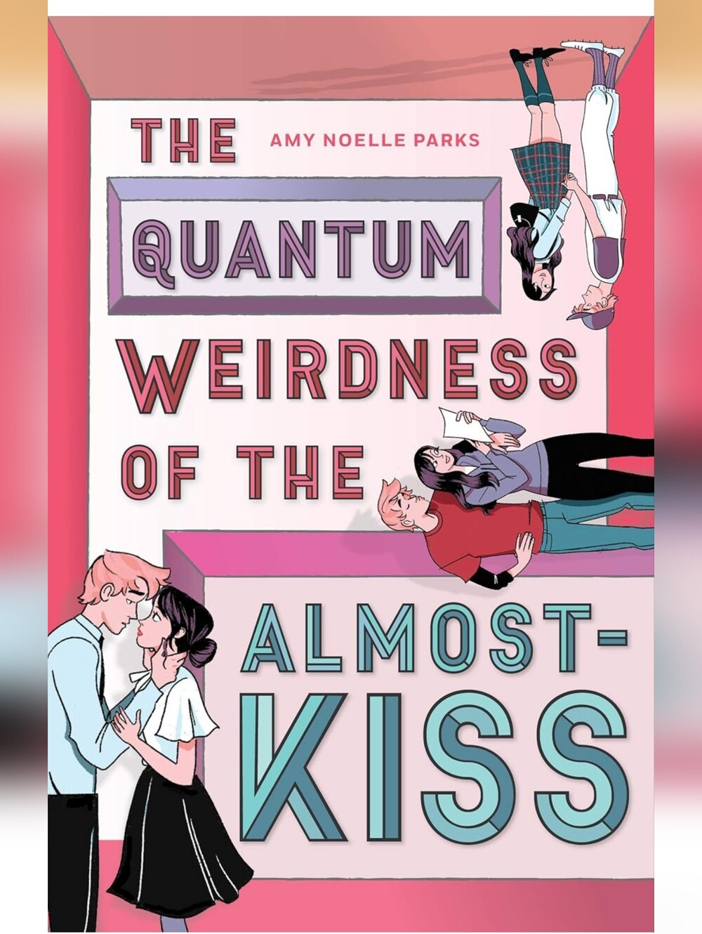 The Quantum Weirdness of the Almost-Kiss Book